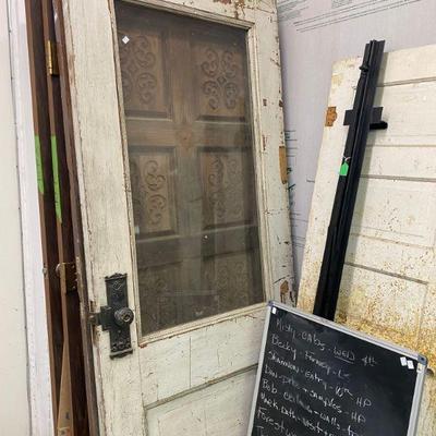 Assortment of antique doors