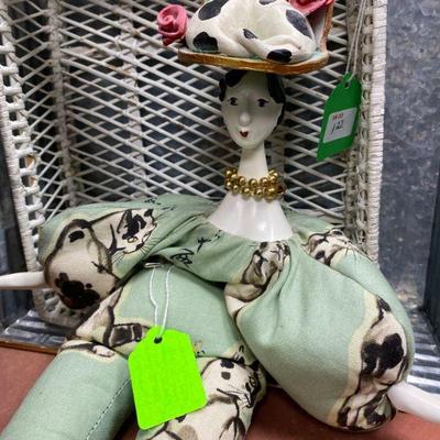 Hand crafted china doll poupies by isabelle, new york