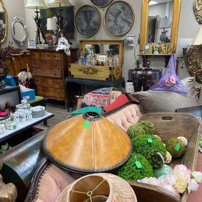Lamp shades decoratives, artwork, mirrors and more