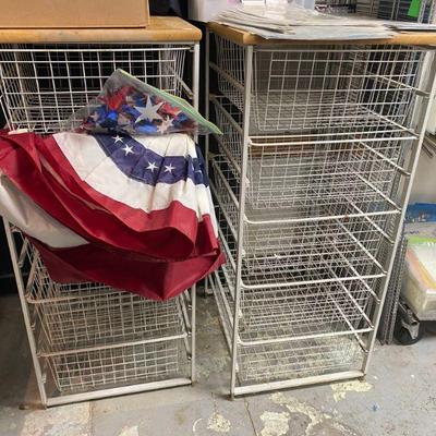 Large selection of Elfa shelving