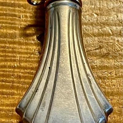 Towle Sterling Silver Perfume Bottle Total Weight 18.36 Grams 
