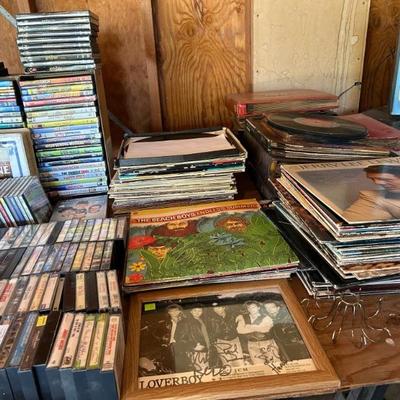 Records, Tapes and CDs