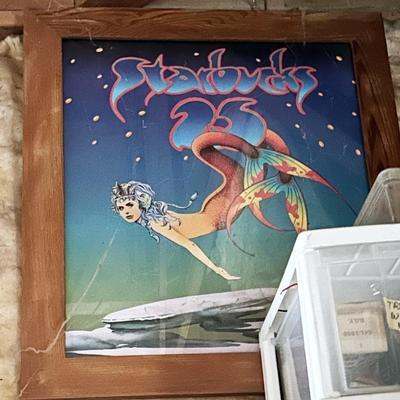 Original Starbucks 25th Anniversary Roger Dean Of YES Mermaid Poster