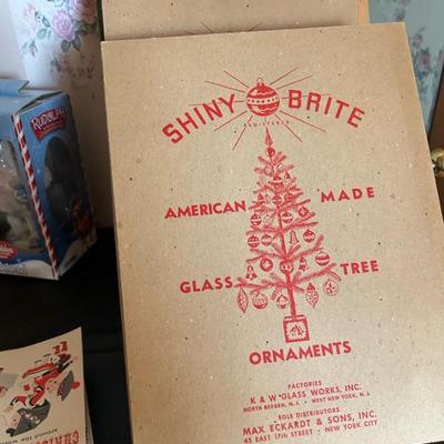 Vintage Shiny Brites IOB