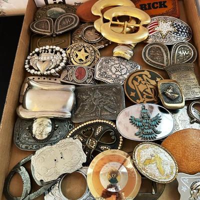 Vintage Belt Buckles 