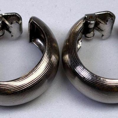 Sterling napier earrings