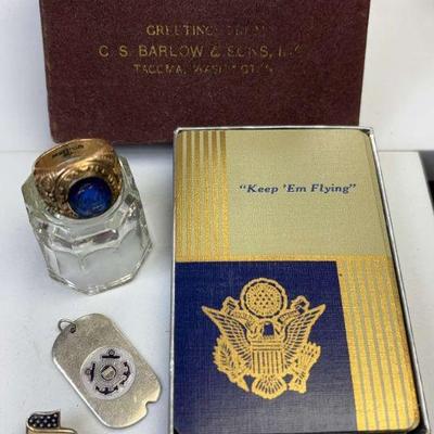 Us navy coast guard collectibles ww2 era & others