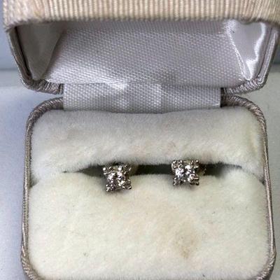 Diamond earrings