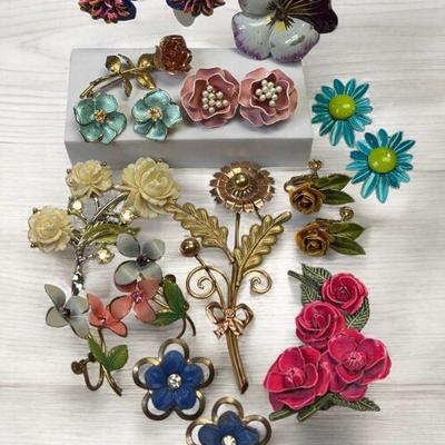 Floral inspired jewelry