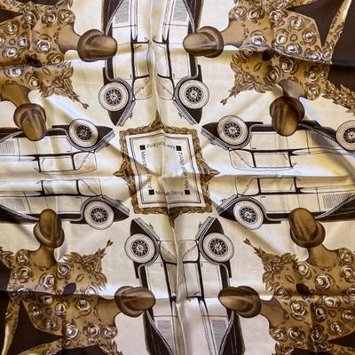 MERCEDES BENZ SILK SCARF