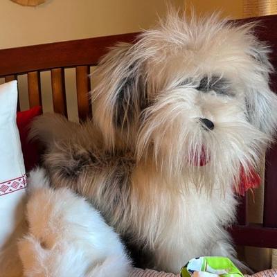 EX LARGE PLUSH DOG