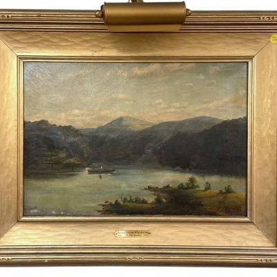 ALEXANDER HELWIG WYANT ON THE HUDSON OIL