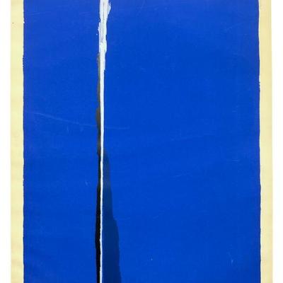 RARE STEVE POLESKIE (american b 1938) SCREEN PRINT