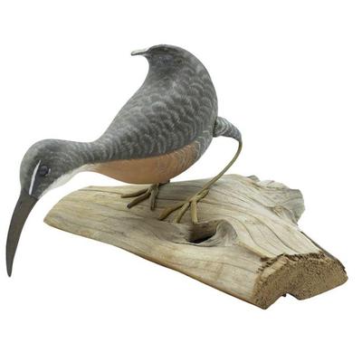 ROBERT "BOB JOE" WATSON CARVED SIGNED CURLEW