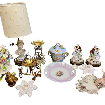 DEALER'S LOT- MISC. PORCELAIN & DECOR