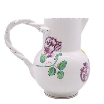 TIFFANY & CO STRASBOURG FLOWERS PITCHER