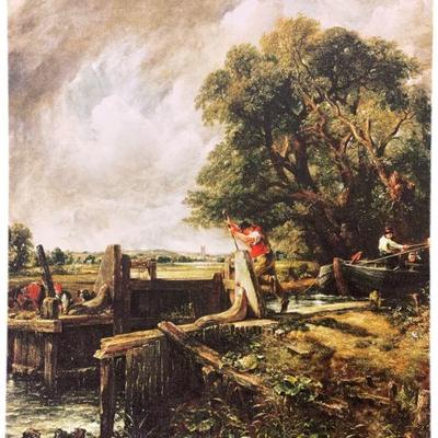 JOHN CONSTABLE GICLEE "THE LOCK"