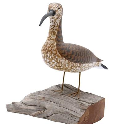 HERB DAISEY SR CARVED WOOD CURLEW