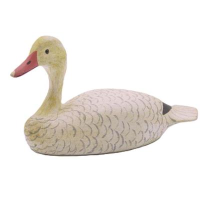 HERB DAISEY JR CARVED SNOW GOOSE