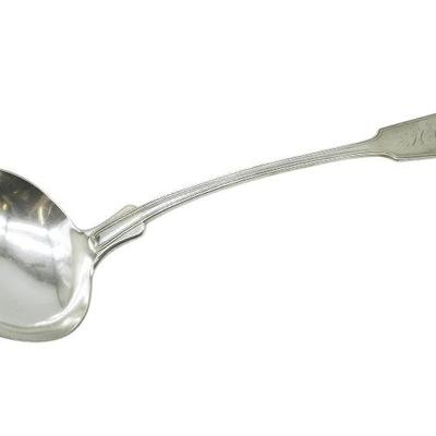 LARGE CHARLESTON STERLING LADLE CARRINGTON