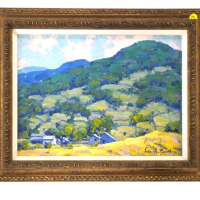 JOHN W BENTLEY (1880-1951) EVERGREEN MOUNTAIN