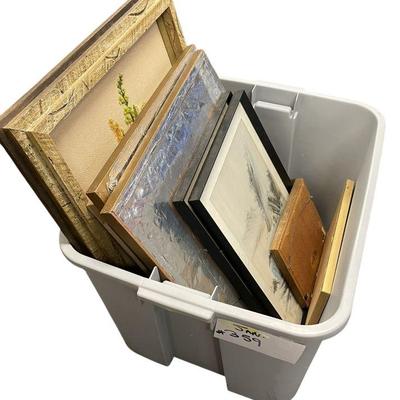 DEALER'S LOT - MCM FRAMED ART