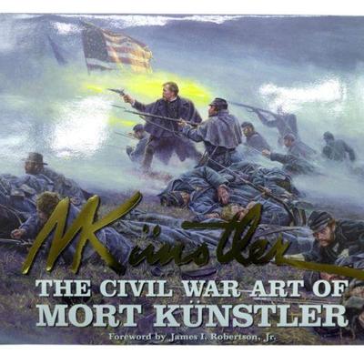 THE CIVIL WAR ART OF MORT KUNSTLER SIGNED