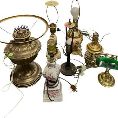 DEALER'S LOT - VINTAGE LAMPS