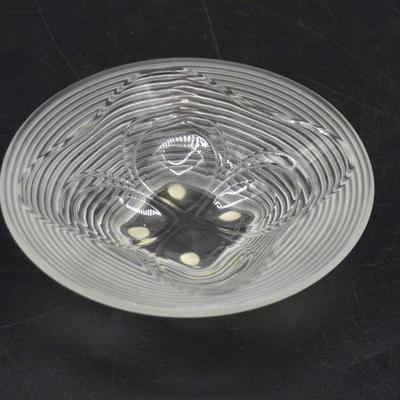 LALIQUE CRYSTAL STRESA ART DECO BOWL