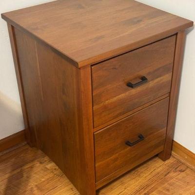 American Hardwood Filing Cabinet
