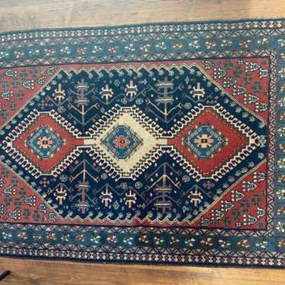 Iran Yalameh Hand Woven Wool Rug
