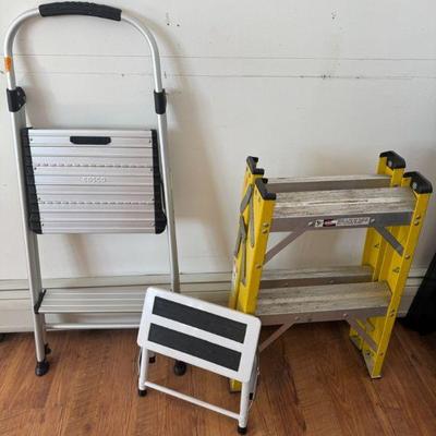 (3) Step Ladders
