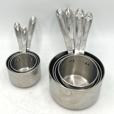 All Clad Set of (7) Measuring Cups
