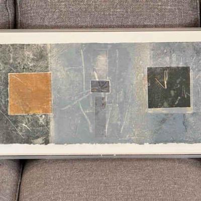 Peggy Badenhausen, Blacker Shade of Pale III, monotype
