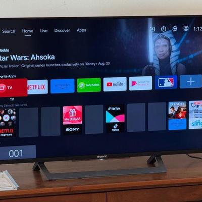 Sony Bravia XBR-43X800D 4K 43” UHD Television

