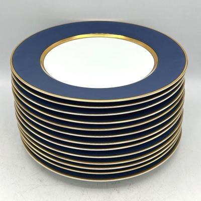 (12) “Renaissance” Fitz And Floyd 10” Dinner Plates c.MCMLXXVII Japan FF26
