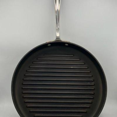 All Clad Hard Anodized Nonstick Cookware 12” Round Grill Pan
