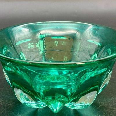 Signed Art Glass Bowl
