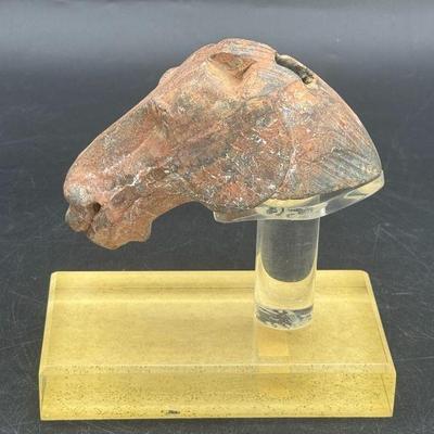 Possible 200BC Han Dynasty Terracotta Horse Head
