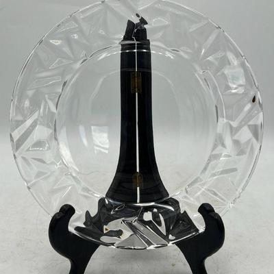 Tiffany & Co. Rock Cut Crystal 8” Salad Plate
