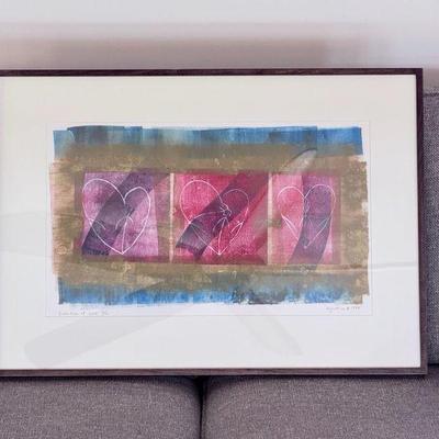 K Jenkins “Evolution Of Love IV/VI” Framed Print
