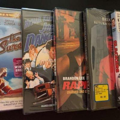 DVD Blu-Ray Collection Ocean's Eleven, Adaptation, Rapid Fire, Ali and more
