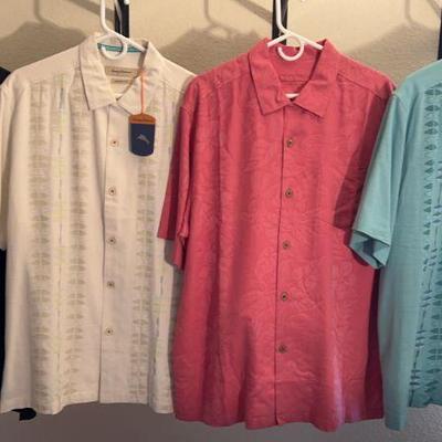 Tommy Bahama, Nat Nash Button Up Men’s Shirts Size Large