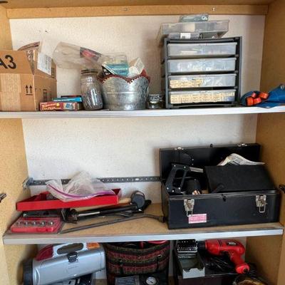 A Mystery Collection Of Hardware, Black & Decker, Schumacher, Sharper Image, Staple Fun, Hand Tools
