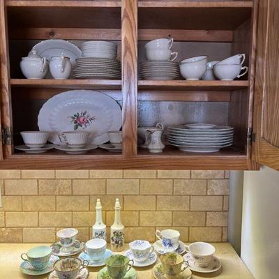 A Collection Of Beautiful China Pieces: Lenox, Ansley, Shelley, Crown Staffordshire, Federal
