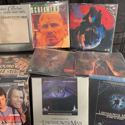Laser Discs Horror Movies The Frighteners, Screamers, Young Frankenstein And Many More
