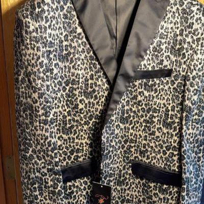 Lansky Men’s Jacket-New With Tags- Seems To Be XL/2XL- Net Tiger 44 On Hanger
