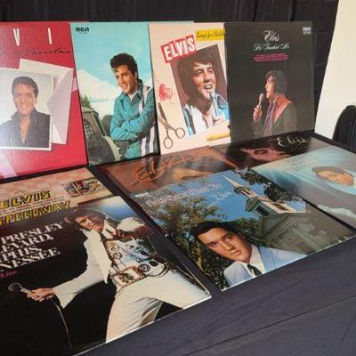 10 Elvis Records- Christmas Albums, Speedway, His Hand In Mine, Welcome To My World & more