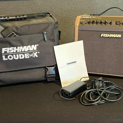 Fisherman Loudbox Mini Charge Amplifier w/ Branded Multi-pocket Carrying Case
