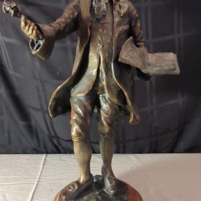 Bronze Benjamin Franklin Statue
